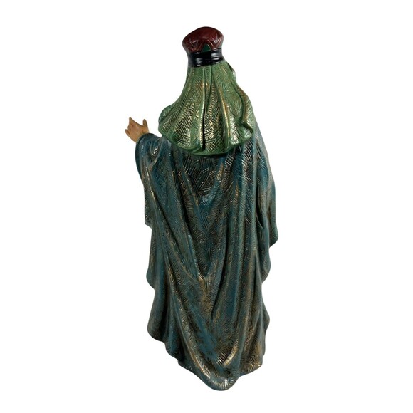 Vintage 1990s O'well Grandeur Noel Nativity King Wise Man Replacement Piece - Picture 3 of 14